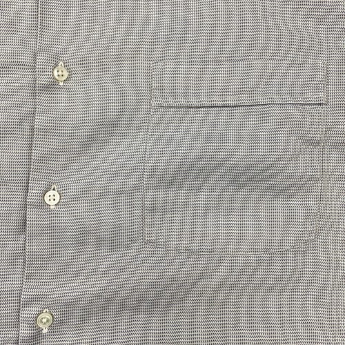Lorenzini Neiman Marcus Shirt Mens Large 18 46Long Sleeve Button-Up Italy Made - 第 4/12 張圖片