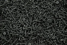 (15,000) Phillips Bugle Head 6 x 3/4 Coarse Drywall Wood Screw Plain Black BULK