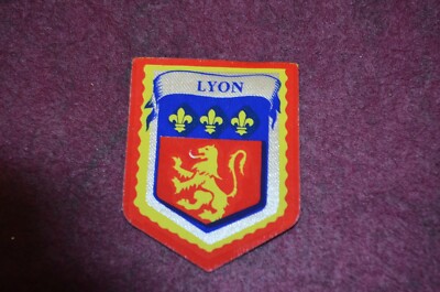 Ancien Écusson Biscotte Grecoire Blason Région Savoie Ville Chambéry Cpa