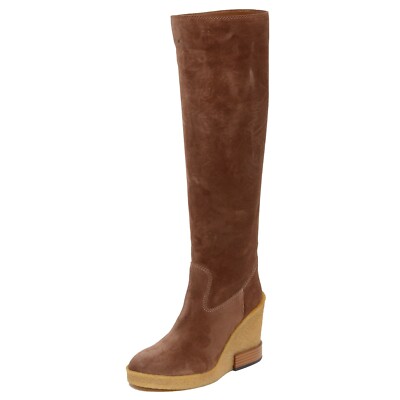 F7138 stivale donna dark beige TOD S scarpe suede shoe boot woman