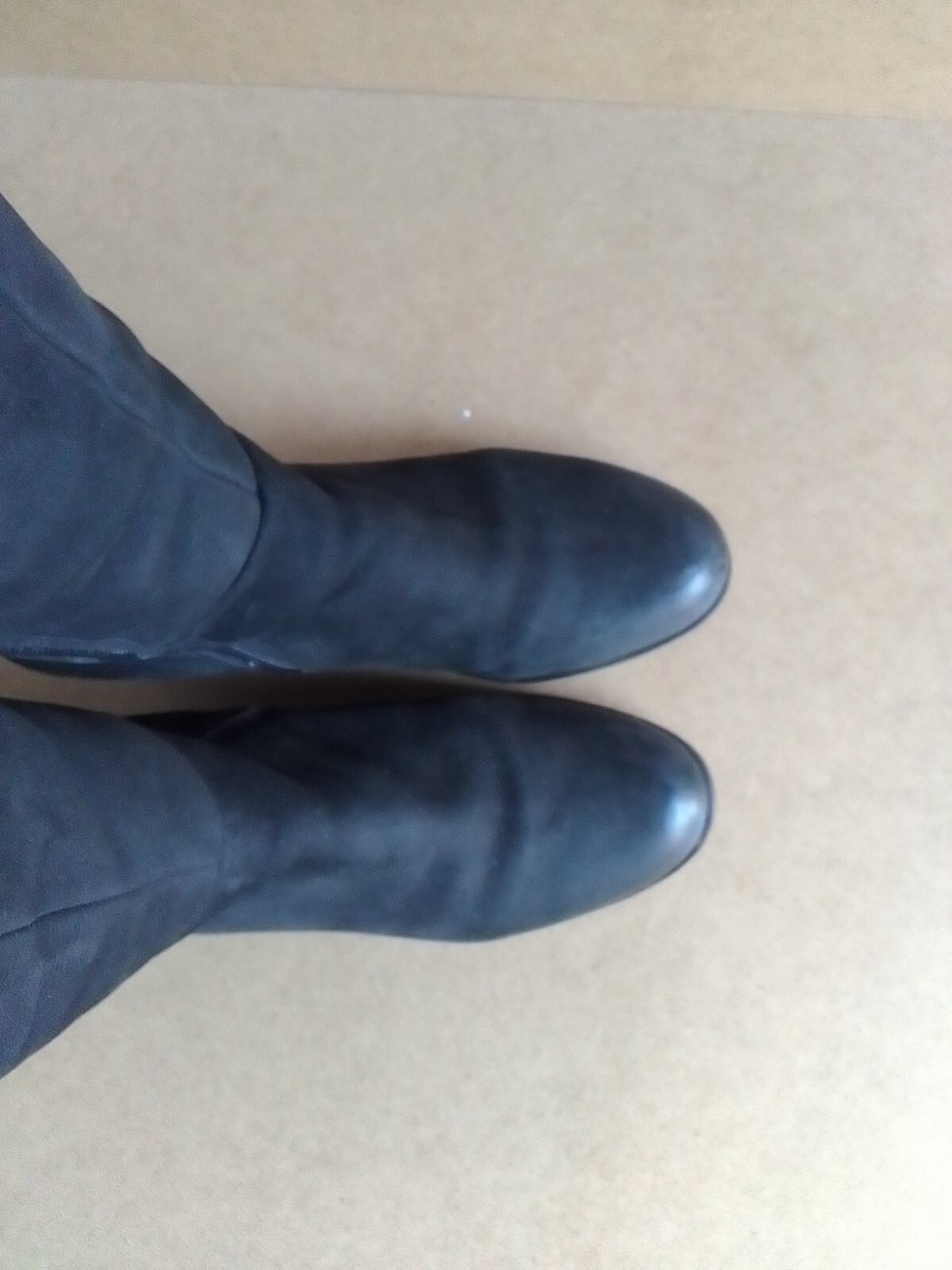 ladies black knee high boots size 5 eBay