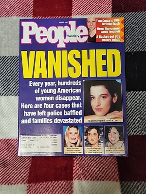 People Magazine July 23, 2001 - Vanished - Tom Cruise Drew Barrymore NEW/UNREAD