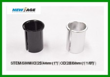 Bicycle STEM SHIM 1-1/8" TO 1" 40mm CRUISER CHOPPER LOWRIDER BMX MTB ROAD