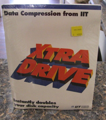 Vintage Xtra Drive Data Compression Software from IIT for IBM - New Sealed