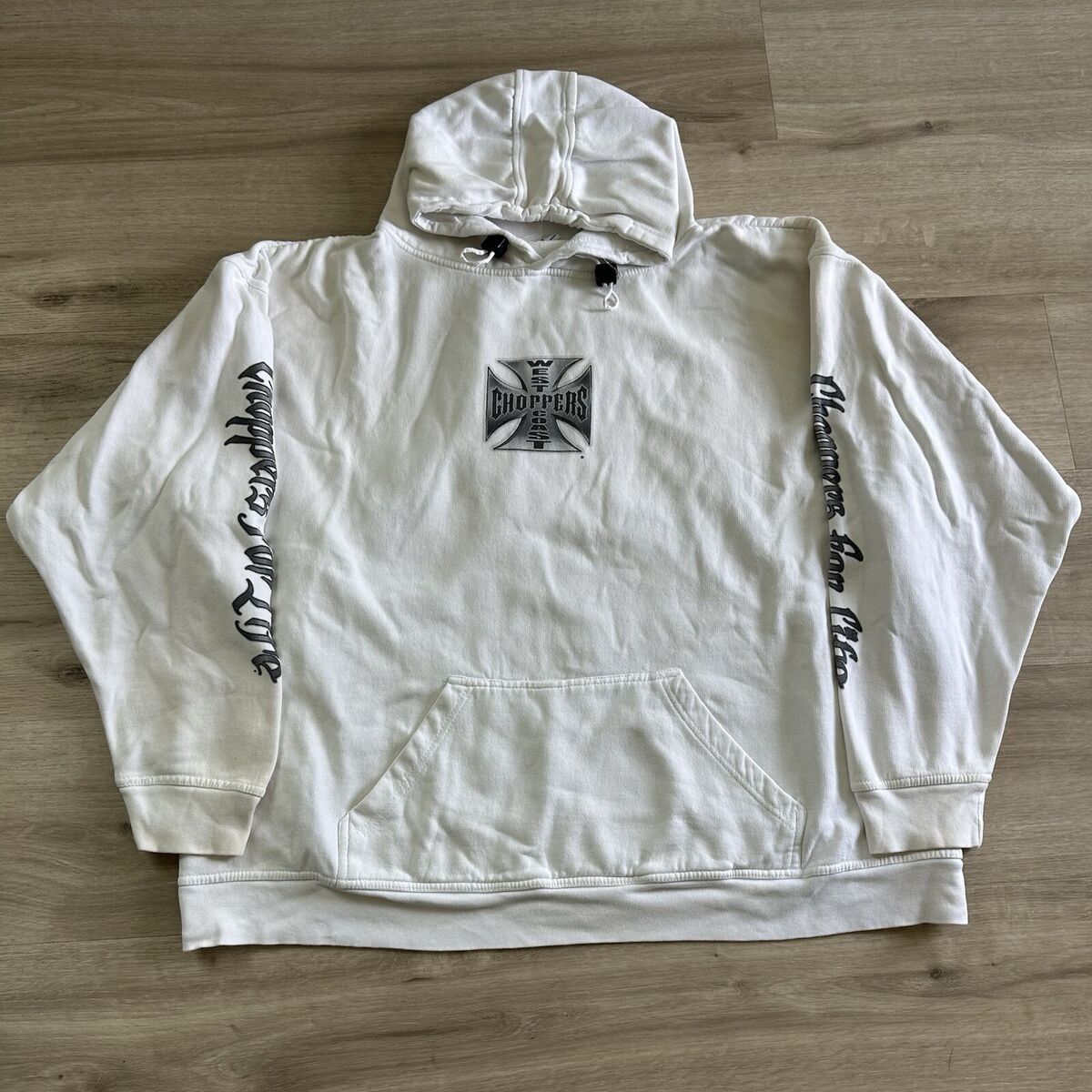 Vtg West Coast Choppers Hoodie Mens XXL Long Beach CA Vtg West Coast Choppers Hoodie Mens XXL Long Beach CA