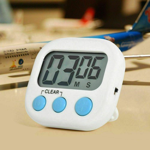 Küchenuhr Kochen Alarm magnetisch digital groß laut Countdown Uhr Timer - Bild 16 von 21