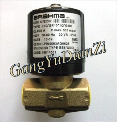 1pc New For BRAHMA E6G*SR10*1/2*GMO Gas cut-off valve Stop valve