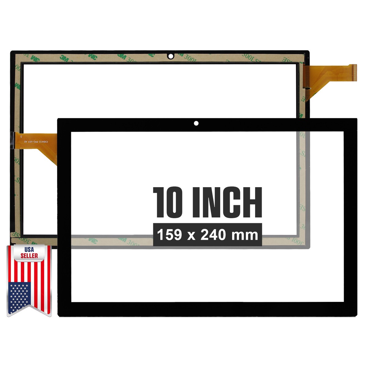 Pantalla Tactil para Tablet de 10.1Referencia Flex: Ytg-P10025-F1 V1.0