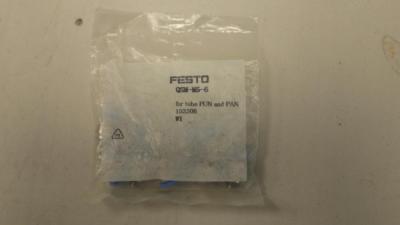 PUSH-IN FITTING FESTO QSM-M5-6 153306                              USA SELLER