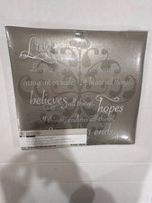 Recollections Scrapbook Album 12x12 Love is patient , Brand New