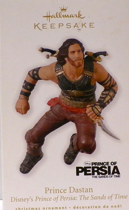 HALLMARK KEEPSAKE ORNAMENT "PRINCE OF PERSIA DASTAN" SWEET HOLIDAY TREASURE!