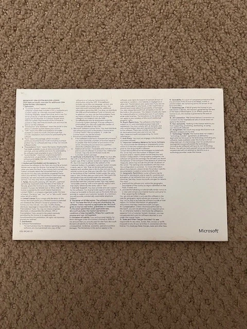 Microsoft Windows 7 PRO SP1 Premium 64-Bit - Image 3 of 4