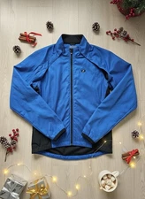 SUGOI Convertible Cycling Jacket Vest M/M Blue Windproof Water-Resistant