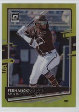 2020 Panini Donruss Optic Retail Lime Green Prizm Fernando Tatis Jr #111 1cc0