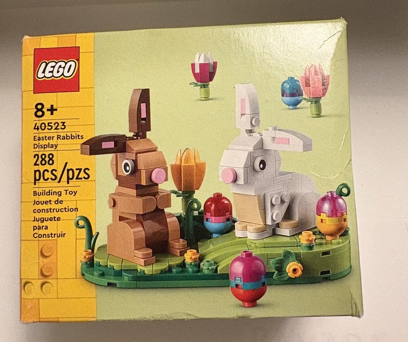 LEGO Seasonal Easter Rabbits Display (40523) - New Sealed Box (Retired LEGO)