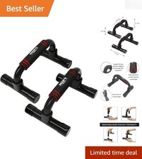 Ergonomic Push-Up Bars - Enhance Muscle Training with Anti-Slip Safety Features
