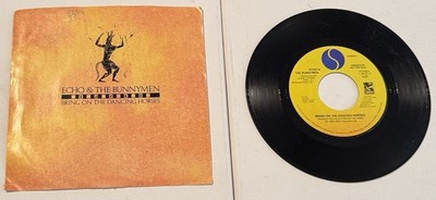45 RPM Vinyl Record, Echo & The Bunnymen,Bring On The Dancing Horses, Promo 1985