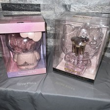 Hello Kitty x Impressions 6 Pc Makeup Brush 12 Sponges Gift Set w/Container NEW