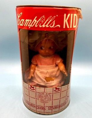 Vintage 1998 Horsman Dolls Campbell Kid Junior Series Suppendose Bank Girl Puppe NEU