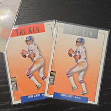 John Elway (Denver Broncos) vintage lot of cards 