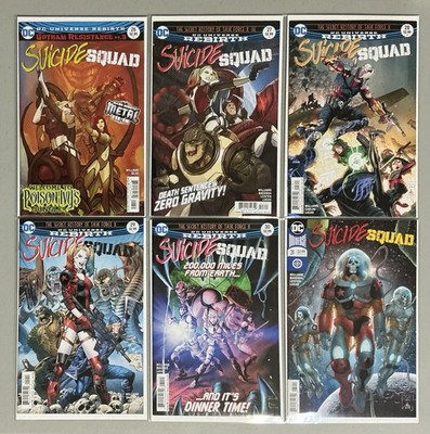  DC Comic Keys Rebirth Suicide Squad #26 27 28 29 30 31 (2016) NM+(9.4-9.8) 