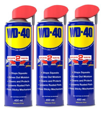 WD-40 X3 Multi-Use Smart Straw 450ml Spray Aerosol Can Clean Rust Lubricant WD40 16.29 per litre