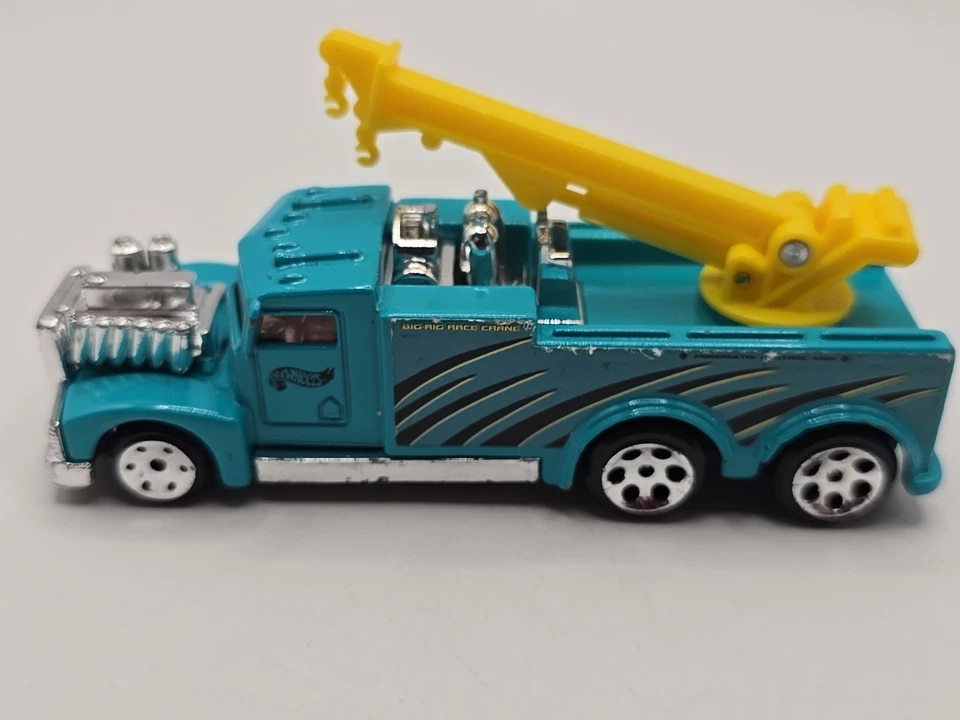 Grúa de carreras Big Rig Hot Wheels Haulers  Foto 4 de 4