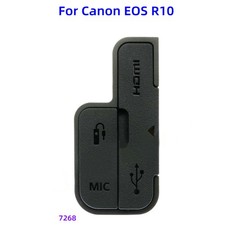 Original Camera Shell USB HDMI Mic Port Rubber Cover Cap Group for Canon EOS R10