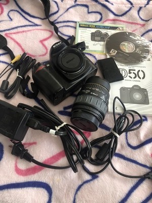 Nikon D50 Camera With A Quantaray AF 28-80mm  Lens And More