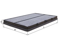 Mahle LAK 243 Filter, Innenraumluft FüR Mg,Rover