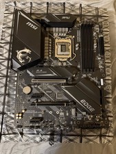 MSI MPG Z490M GAMING EDGE WIFI LGA 1200 Intel Z490 Micro ATX Intel Motherboard