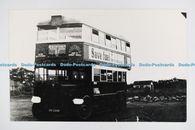 C028096 Bus. Rainham. Nr. 87. GW5896. W. J. Haynes. 18 Lamberts Field. Bourton o