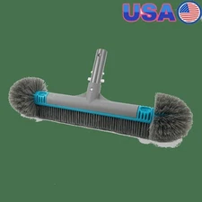 20in Pool Wall Brush W/ Spherical Bristles EZ-Clip In-Ground Above-Ground Pools