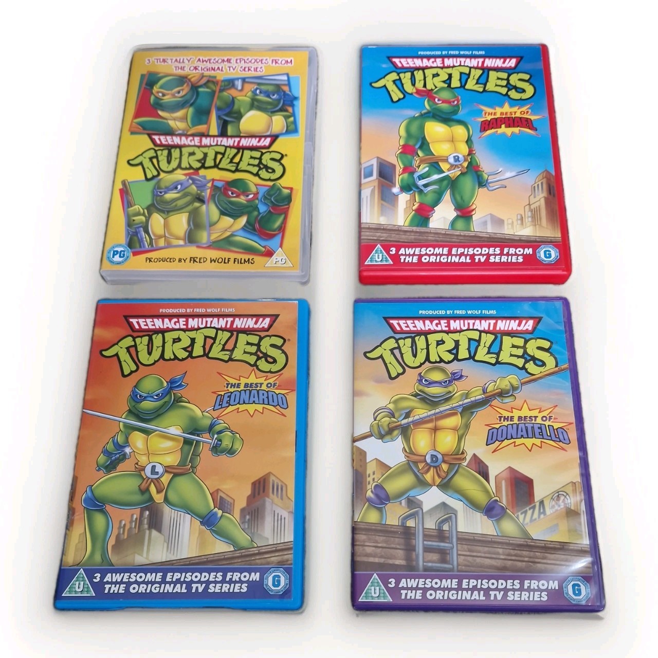 Teenage Mutant Ninja Turtles dvds