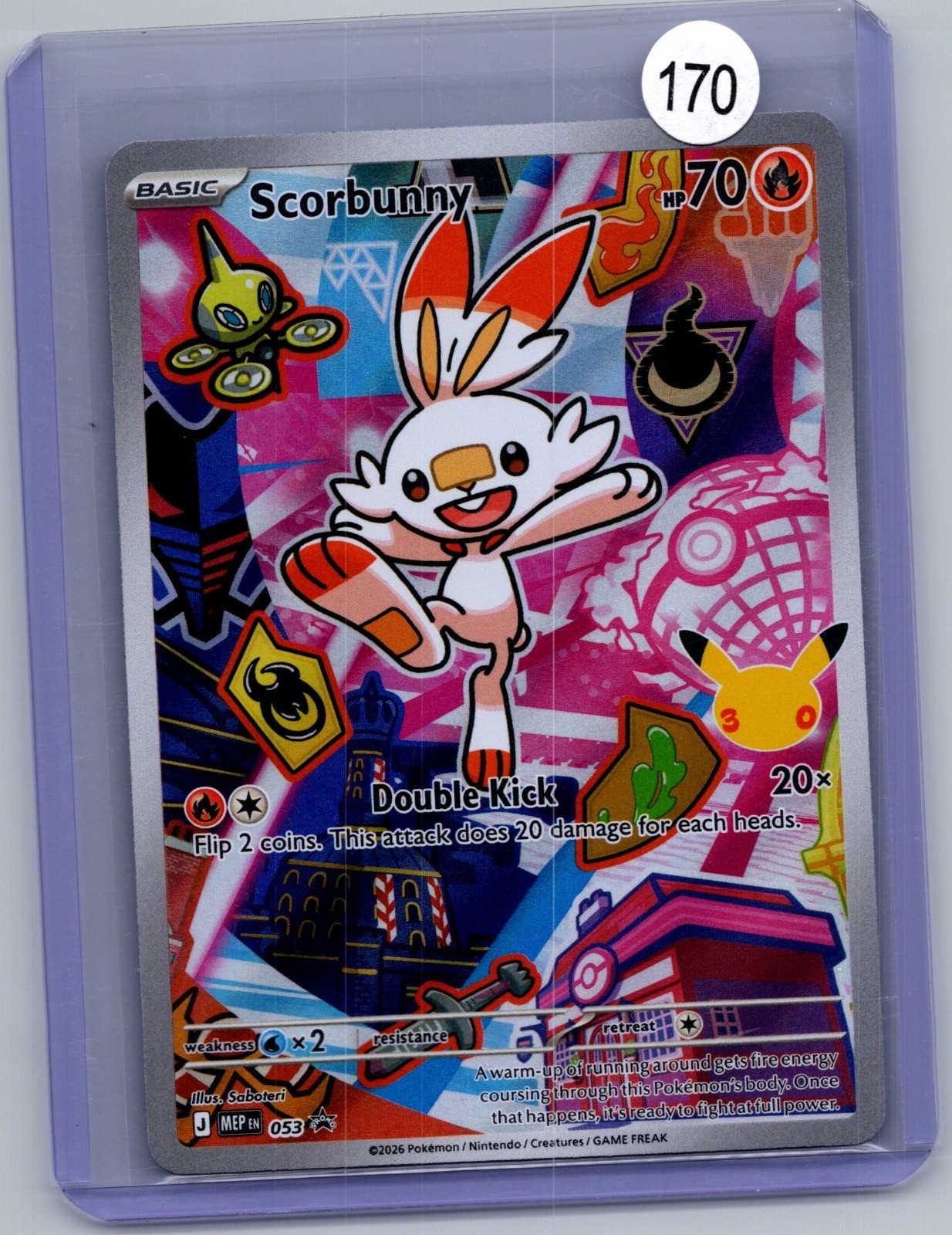 Scorbunny Promo ME: Mega Evolution Promo 053 NM