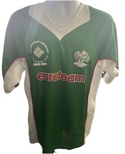 Euroteam Mexico VTG Soccer   Jersey 2006 FIFA Size Large Green White ￼