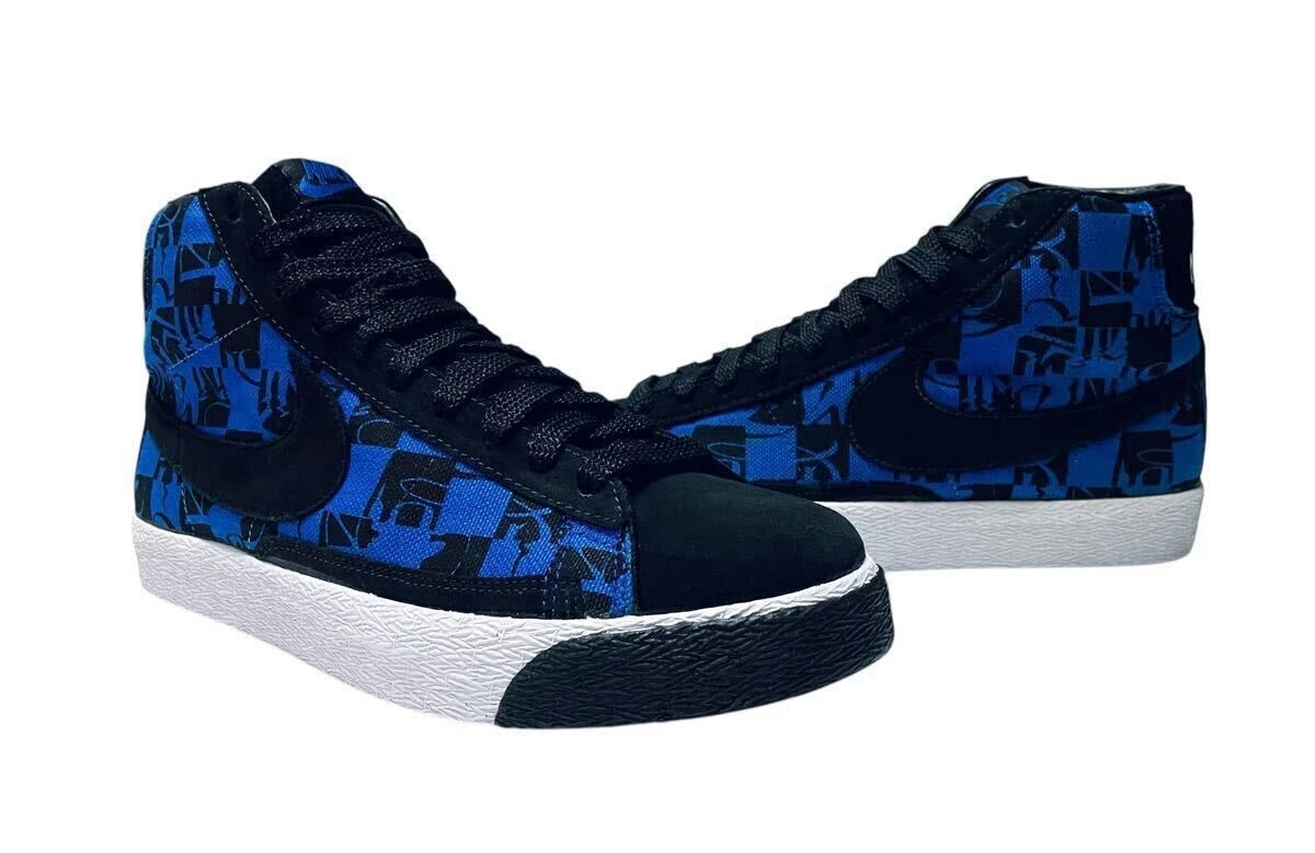 Stussy x Neighborhood x Nike Blazer Premium TS High Varsity Royal 