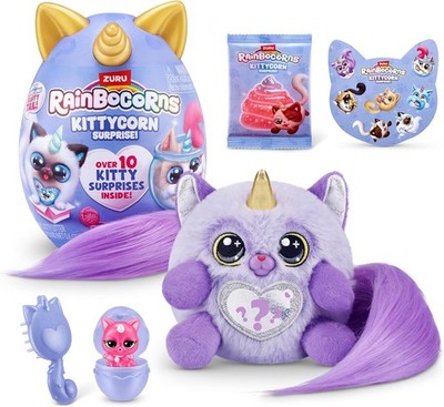 Rainbocorns Kittycorn Surprise Katze Ragamuffin Fluffles Serie 3 ZURU Plüschtier