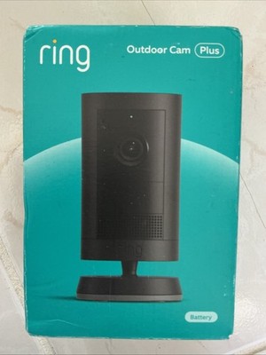 Ring Outdoor Cam Plus Battery 2K HD Smart Camera. New Factory Sealed