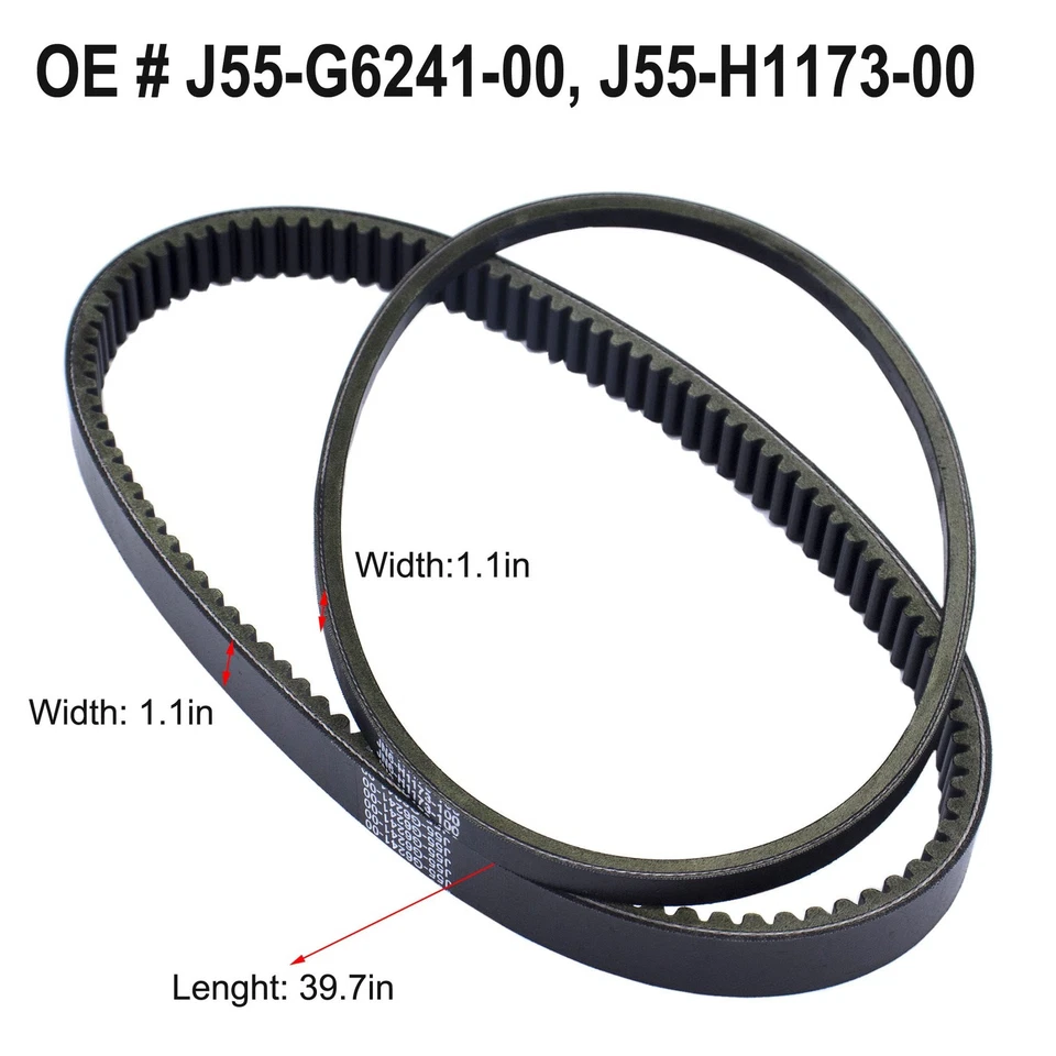 Reemplazo de correa de generador de accionamiento y arranque para carro de golf para Yamaha G2, G5, G8, G... Foto 2 de 4