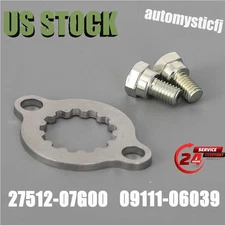 For Suzuki LTZ400 KFX400 Front Sprocket Holder Lock Bolts Washer ATV 09111-06039