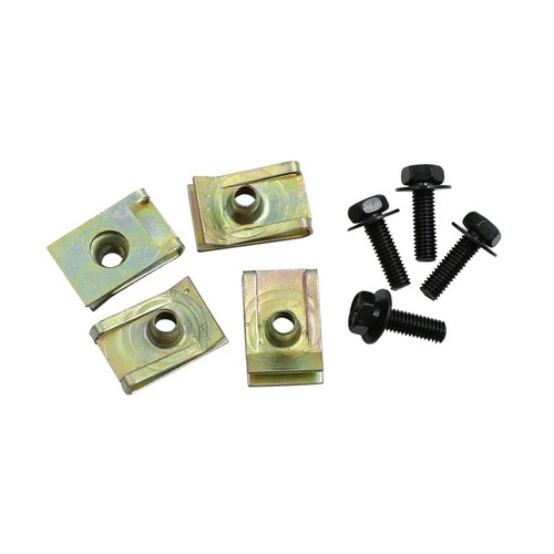 Lot De 15 Clips U Métal à Ressort Pour Fixation Panneau Voiture - Neuf