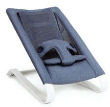 Bambol Bamboo 3Dknit Bouncer- Denim Blue New Certified Infant-5 years Luxury
