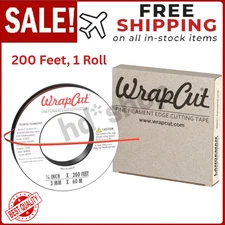 Vinyl Wrap Cutting Tape 200 ft. 60 Meter Wrapping Cut Knifeless Finish Line Car
