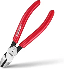 ARROW 6" High Leverage Diagonal Cutting Pliers, Wire Cutters with Comfortable Gr