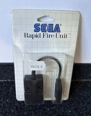 SEGA Rapid Fire Unit OVP Blister Carded Master System Zubehör Sammler Near Mint