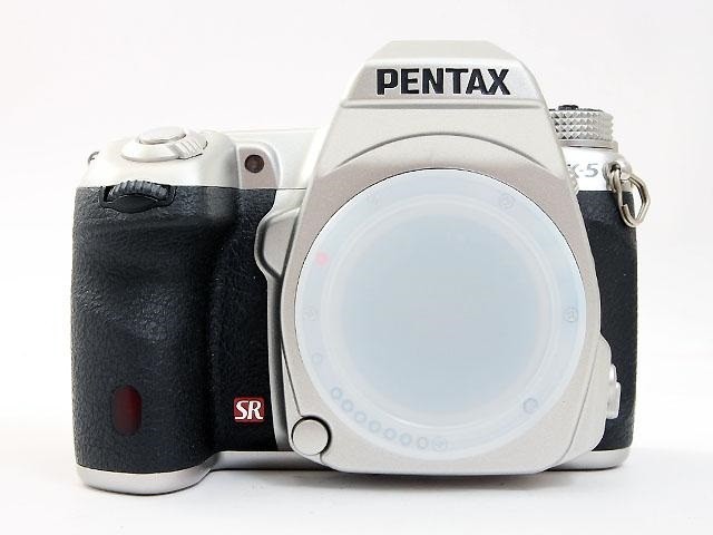 Pentax K-5 Limited Silver 16.2MP Digital SLR Camera Body Excellent
