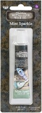 Finnabair Art Alchemy Metallique Wax .68 Fluid Ounce-Mint Sparkle - AAMW-66751