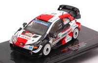 Ixo Model Toyota Yaris Wrc N.69 Rally Ypres 2021 Rovanpera/Halttunen 1:43