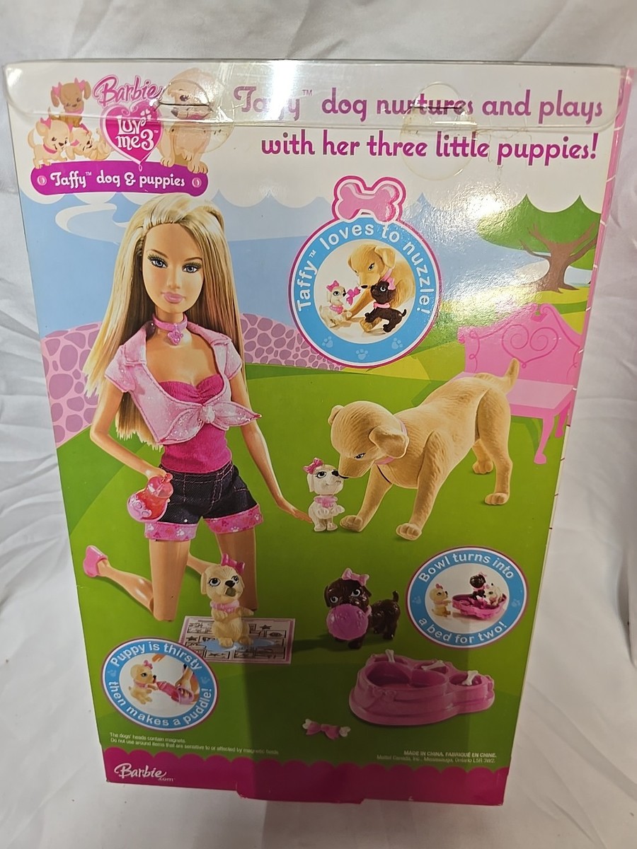 Luv Me Taffy Dog and Puppies 2008 Barbie Doll for sale online